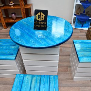 Accueil table basse ronde